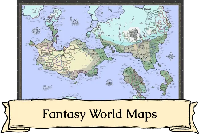 Fantasy World Maps